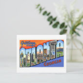  Groeten uit Atlanta, Georgia Briefkaart (Staand voorkant)