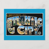 Groeten uit Atlantic City Briefkaart (Voorkant)
