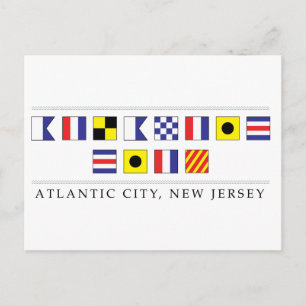 Groeten uit Atlantic City Briefkaart