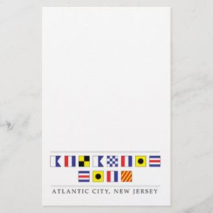 Groeten uit Atlantic City Briefpapier