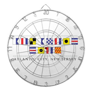 Groeten uit Atlantic City Dartbord