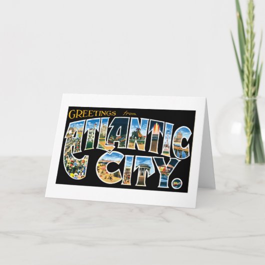 Groeten uit Atlantic City! Kaart (Voorkant)