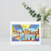  groeten uit Atlantic City, New Jersey Briefkaart (Staand voorkant)