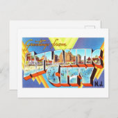  groeten uit Atlantic City, New Jersey Briefkaart (Voorkant / Achterkant)