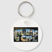 Groeten uit Atlantic City Sleutelhanger (Voorkant)