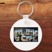 Groeten uit Atlantic City Sleutelhanger (Voorkant)