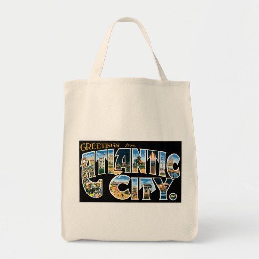 Groeten uit Atlantic City Tote Bag (Voorkant)