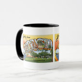 Groeten uit Augusta, GA! Briefkaart Mok (Voorkant links)