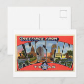  groeten uit Austin, Texas Briefkaart (Voorkant / Achterkant)
