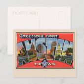 Groeten uit Austin Texas Large Letter Briefkaart (Voorkant / Achterkant)