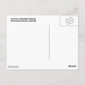 Groeten uit Australië Briefkaart (Achterkant)