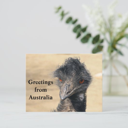 Groeten uit Australië Briefkaart (Staand voorkant)