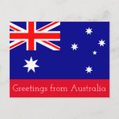 Groeten uit Australië - briefkaart (Voorkant)