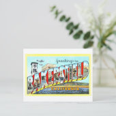 Groeten uit Bakersfield, Californië, Briefkaart (Staand voorkant)