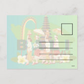 "Groeten uit Bali: een Briefkaart uit het paradijs (Achterkant)