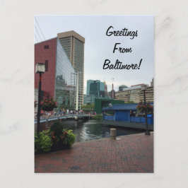 Groeten uit Baltimore Briefkaart