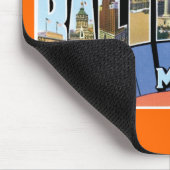 Groeten uit Baltimore, Maryland. Muismat (Hoek)