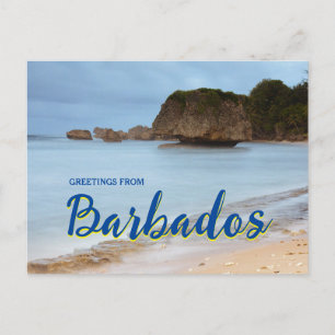 Groeten uit Barbados Schilderachtig Briefkaart