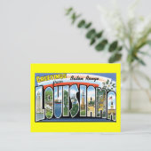 Groeten uit Baton Rouge, Louisiana Briefkaart (Staand voorkant)