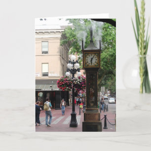 Groeten uit BC, Canada/kaart Feestdagen Kaart