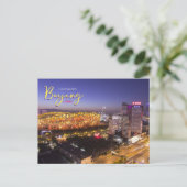 Groeten uit Beijing China Briefkaart Peking (Staand voorkant)