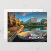 Groeten uit Belfast Maine! Briefkaart (Voorkant / Achterkant)