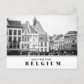 Groeten uit België Briefkaart (Voorkant)