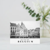 Groeten uit België Briefkaart (Staand voorkant)