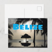 Groeten uit Belize Briefkaart (Voorkant / Achterkant)