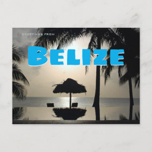 Groeten uit Belize Briefkaart