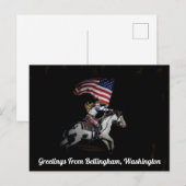 Groeten uit Bellingham, Washington Briefkaart (Voorkant / Achterkant)