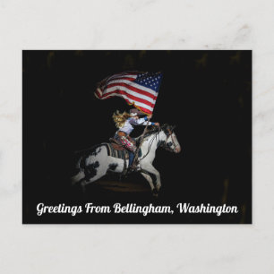 Groeten uit Bellingham, Washington Briefkaart