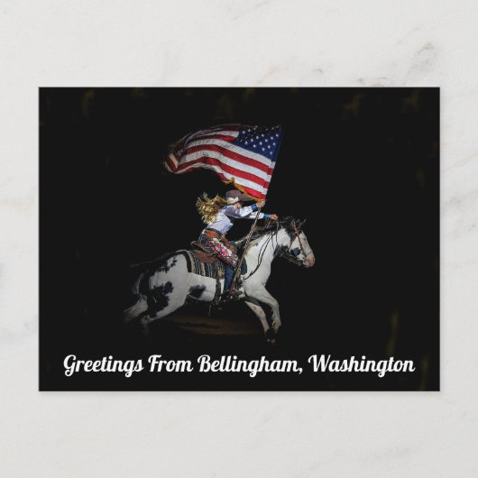 Groeten uit Bellingham, Washington Briefkaart (Voorkant)