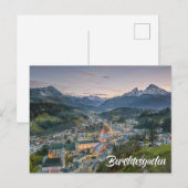 Groeten uit Berchtesgaden, Duitsland Briefkaart (Voorkant / Achterkant)