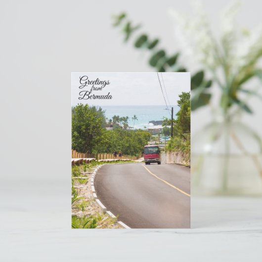 Groeten uit Bermuda Briefkaart (Staand voorkant)