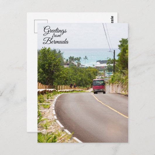 Groeten uit Bermuda Briefkaart (Voorkant / Achterkant)