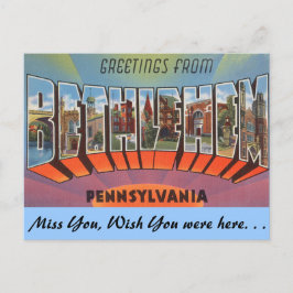 Groeten uit Bethlehem Briefkaart