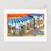  groeten uit Binghamton, New York, Briefkaart (Voorkant)
