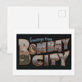 Groeten uit Bombay City Grote Brief Mumbai India Briefkaart (Voorkant / Achterkant)