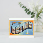  groeten uit Boston, Massachusetts Briefkaart (Staand voorkant)