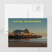 Groeten uit Bournemouth! Briefkaart (Voorkant / Achterkant)