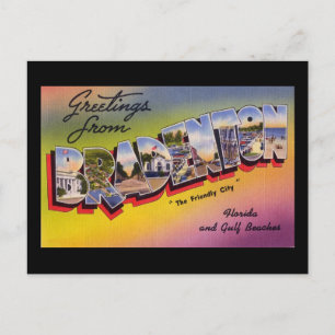 Groeten uit Bradenton Florida Briefkaart