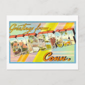  groeten uit Bridgeport, Connecticut Briefkaart (Voorkant)