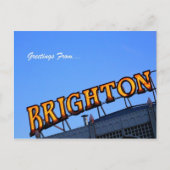 Groeten uit BRIGHTON Briefkaart (Voorkant)