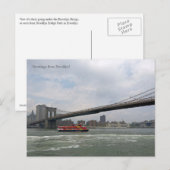 Groeten uit Brooklyn, NY Briefkaart (Voorkant / Achterkant)