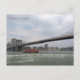 Groeten uit Brooklyn, NY Briefkaart