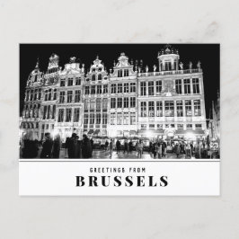Groeten uit Brussel briefkaart
