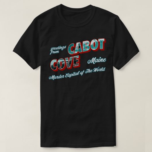 Groeten uit Cabot Cove T-shirt (Design voorkant)