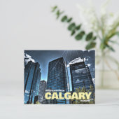 Groeten uit Calgary Canada Briefkaart (Staand voorkant)