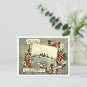 Groeten uit California Vintage Travel Briefkaart (Staand voorkant)